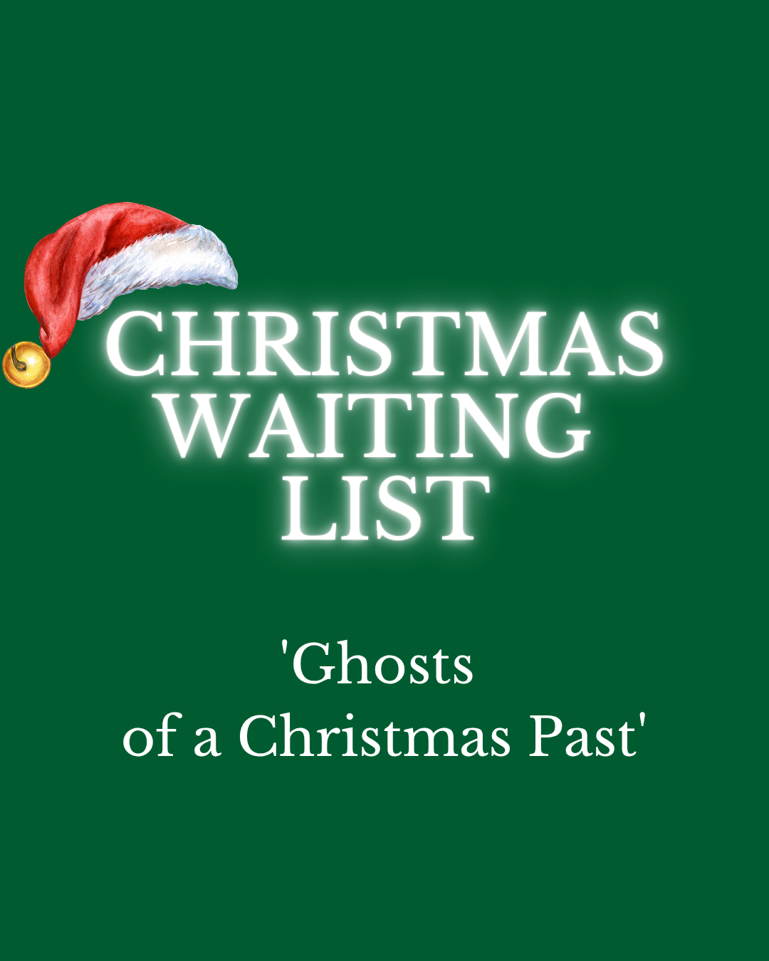Ghosts of a Christmas Past- Coming Soon